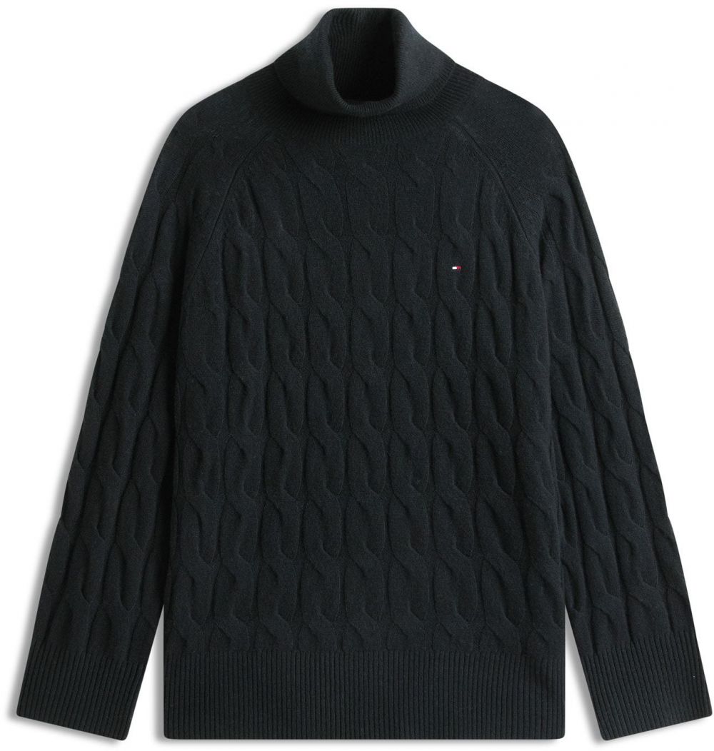 Tommy Hilfiger Curve Sveter  čierna