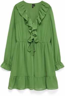 VERO MODA Šaty 'VMDora'  zelená