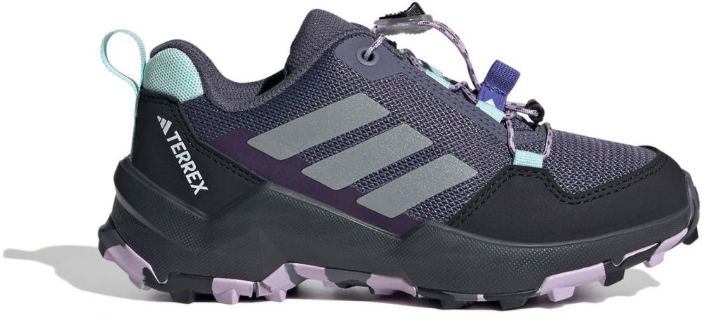 ADIDAS TERREX Poltopánky 'AX4S'  sivá / mätová / tmavofialová / čierna