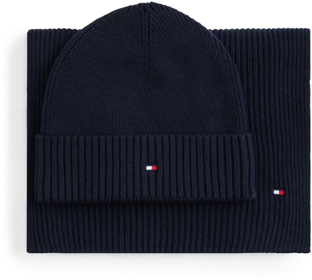 TOMMY HILFIGER Čiapky  tmavomodrá