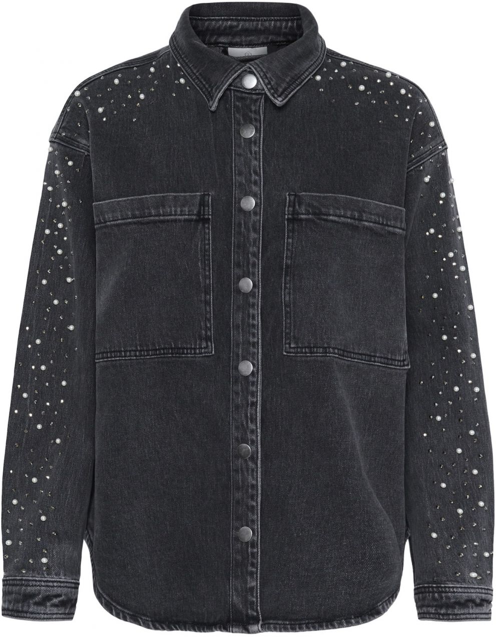 Kaffe Prechodná bunda 'KAPetra'  sivý denim