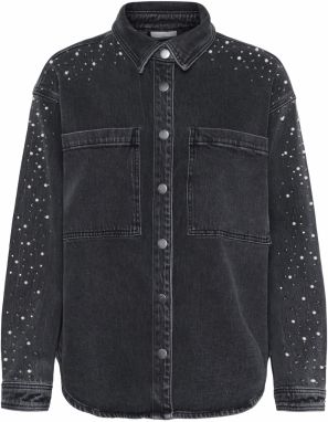 Kaffe Prechodná bunda 'KAPetra'  sivý denim