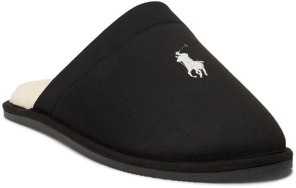 Polo Ralph Lauren Papuče 'KLARENCE'  čierna / biela