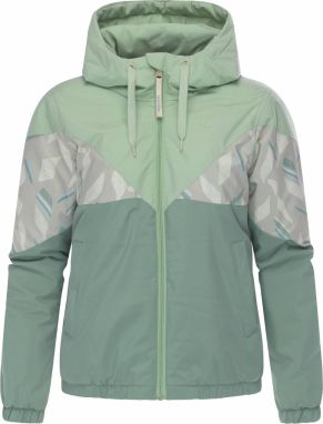 Ragwear Funkčná bunda 'Rochele'  svetlomodrá / kamenná / zelená / jablková