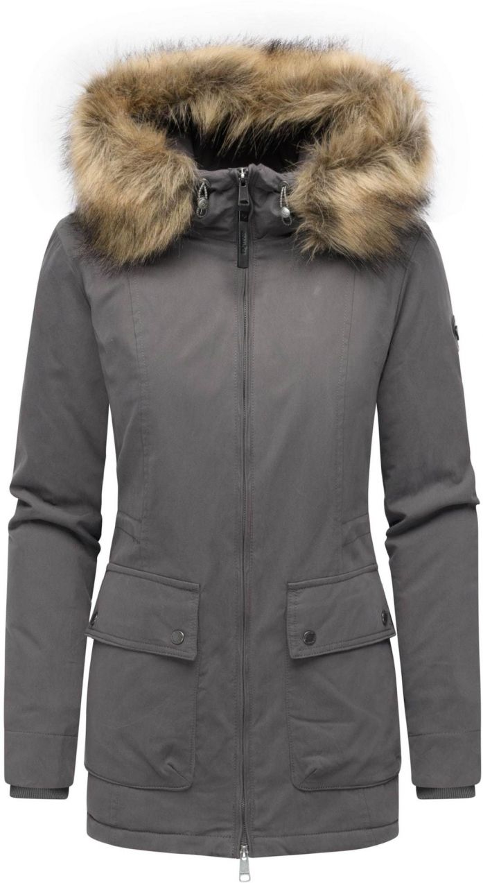 Ragwear Zimný kabát 'Monadetta Youmodo'  sivá