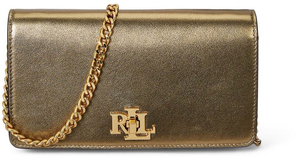 Lauren Ralph Lauren Listová kabelka  zlatá