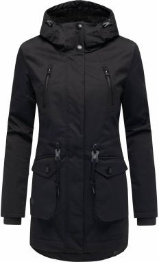 Ragwear Zimný kabát 'Ellsa'  čierna