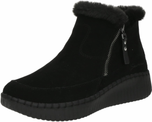 SKECHERS Členkové čižmy  čierna