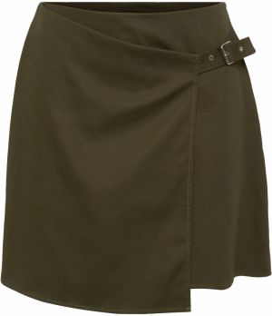 Vero Moda Petite Sukňa 'VMGIGI'  olivová