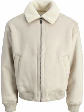Jack & Jones Premium Zimná bunda 'JPRCCLUKE'  krémová