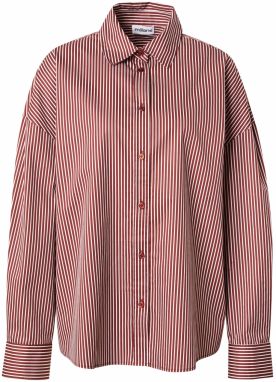 millane Tunika 'Oversized Striped Blouse'  červená