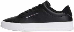 TOMMY HILFIGER Nízke tenisky 'COURT CORE'  čierna / biela