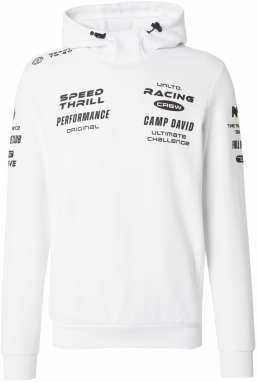CAMP DAVID Mikina  čierna / biela