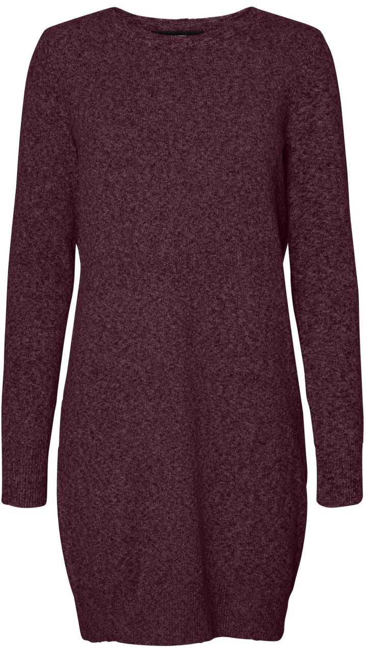VERO MODA Pletené šaty 'VMDoffy'  farba lesného ovocia
