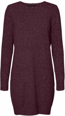 VERO MODA Pletené šaty 'VMDoffy'  farba lesného ovocia