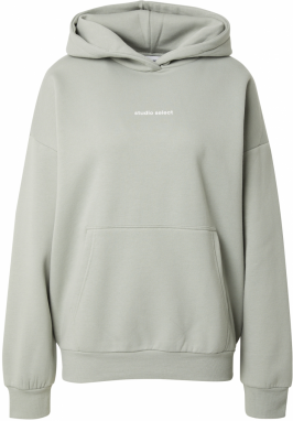 studioselect Mikina 'Ruby'  svetlozelená / biela