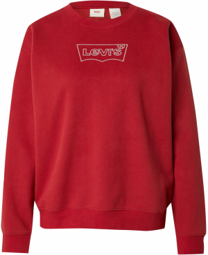 LEVI'S ® Mikina 'Graphic Everyday Crew Sweatshirt'  červená