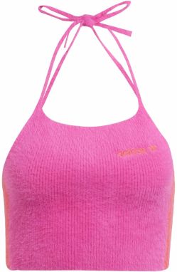 ADIDAS ORIGINALS Vyšívaný top 'Fluffy Knitted Halter'  oranžová / ružová