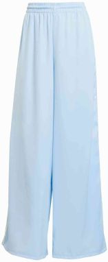 ADIDAS ORIGINALS Nohavice 'adidas Originals Satin Wide Leg Pants Ruffle'  svetlomodrá / biela