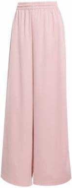ADIDAS ORIGINALS Nohavice 'adidas Originals Satin Wide Leg Pants Ruffle'  ružová / biela