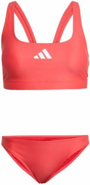 ADIDAS PERFORMANCE Športové bikiny '3-Stripes V-Back'  svetločervená / biela