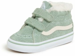 VANS Tenisky 'Sk8-Mid'  pastelovo zelená / biela