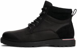 TOMMY HILFIGER Šnurovacie čižmy  čierna