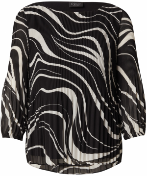 s.Oliver BLACK LABEL Blúzka  čadičová / čierna