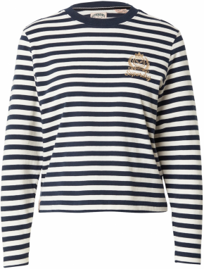 Superdry Tričko 'Country Club'  námornícka modrá / biela