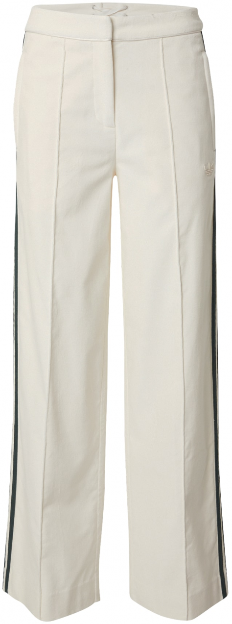 ADIDAS ORIGINALS Nohavice 'adidas Originals Velvet Trousers'  zelená / biela