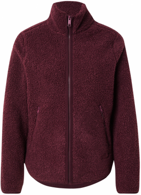 JACK WOLFSKIN Funkčná flisová bunda  černicová