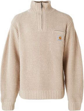 Carhartt WIP Sveter 'Detroit'  béžová / oranžová / šedobiela