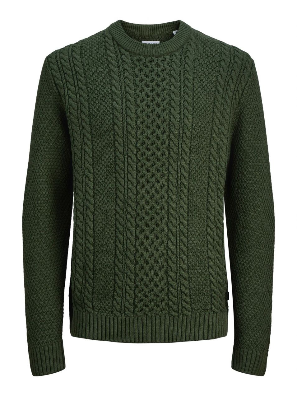 JACK & JONES Sveter 'JJPAUL '  tmavozelená
