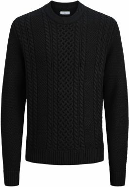 JACK & JONES Sveter 'JJPAUL'  čierna