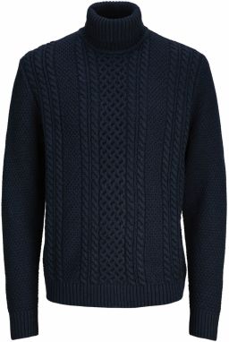 JACK & JONES Sveter 'JJPAUL'  tmavomodrá