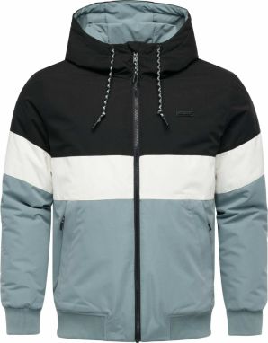 Ragwear Zimná bunda 'Jinig'  opálová / čierna / biela