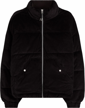 Bershka Prechodná bunda  čierna