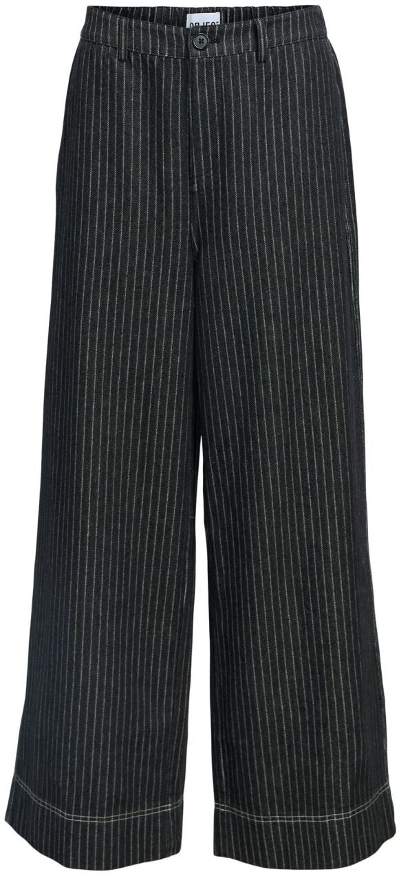 OBJECT Nohavice 'AMY'  svetlosivá / čierny denim