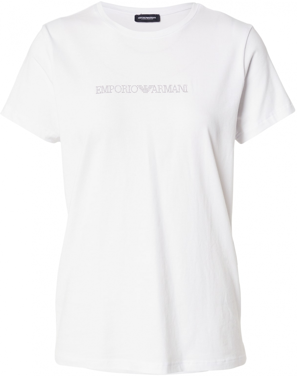 Emporio Armani Tričko  sivá / biela