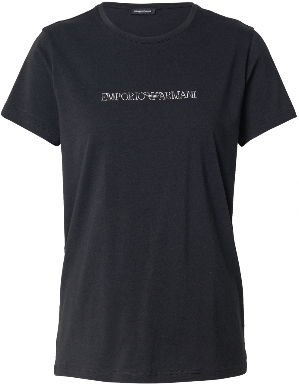 Emporio Armani Tričko  čierna / biela