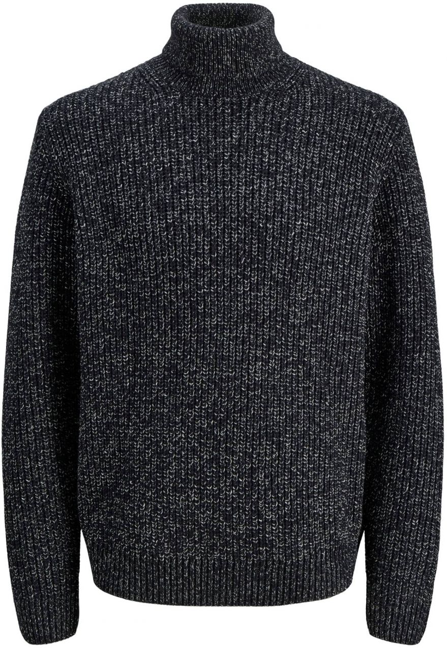 JACK & JONES Sveter 'JORBLEECKER'  tmavomodrá