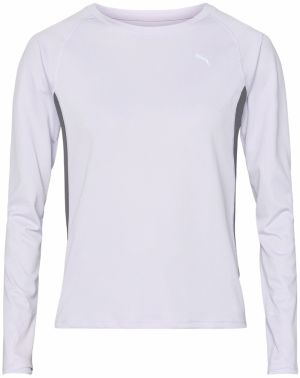PUMA Funkčné tričko 'VELOCITY'  tmavosivá / pastelovo fialová