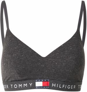 Tommy Hilfiger Underwear Podprsenka  tmavosivá / biela