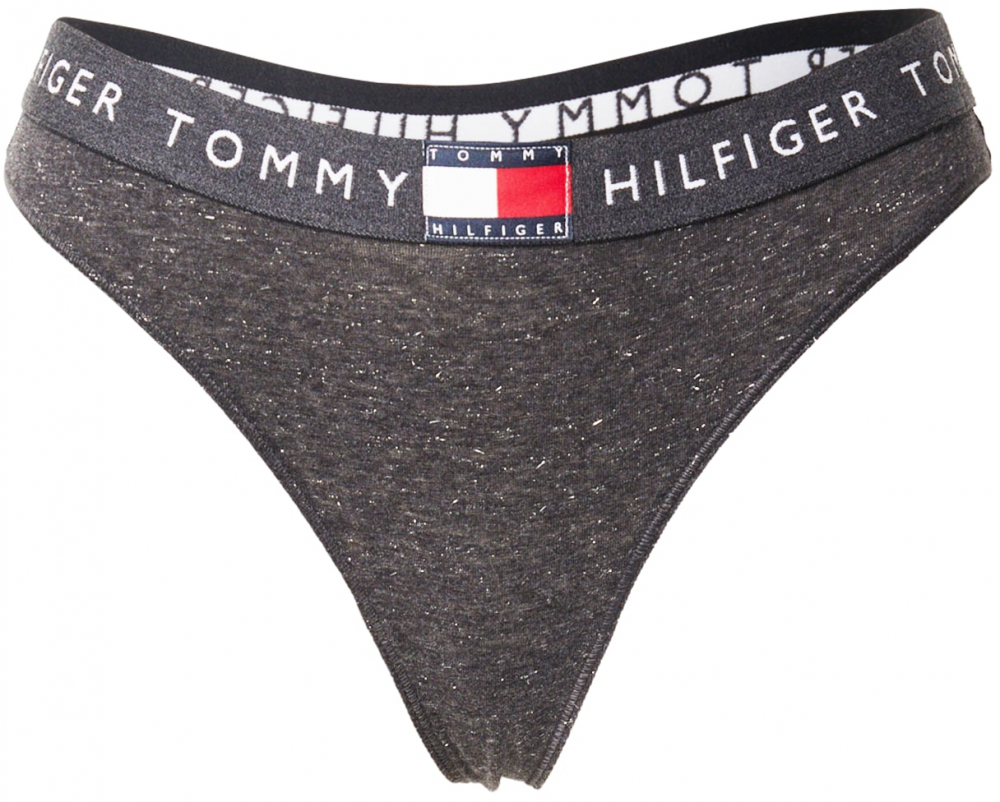 Tommy Hilfiger Underwear Tangá  námornícka modrá / antracitová / červená / biela