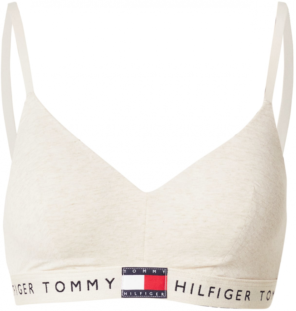 Tommy Hilfiger Underwear Podprsenka  béžová / námornícka modrá / červená / biela