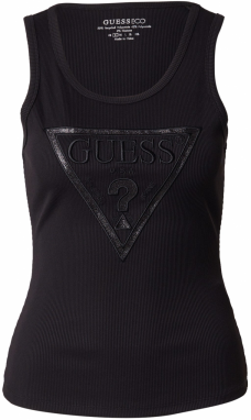 GUESS Top 'VIVIANA'  čierna / strieborná