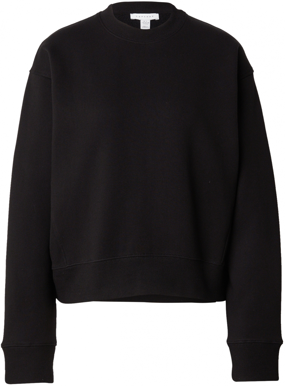 TOPSHOP Mikina  čierna