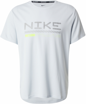 NIKE Funkčné tričko 'WINTER MILER'  sivá / svetlosivá / jablková