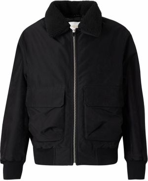 JACK & JONES Prechodná bunda 'JORINWOOD'  čierna