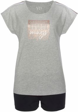 VIVANCE Kraťasy 'Dreams'  námornícka modrá / medená / sivá melírovaná / biela